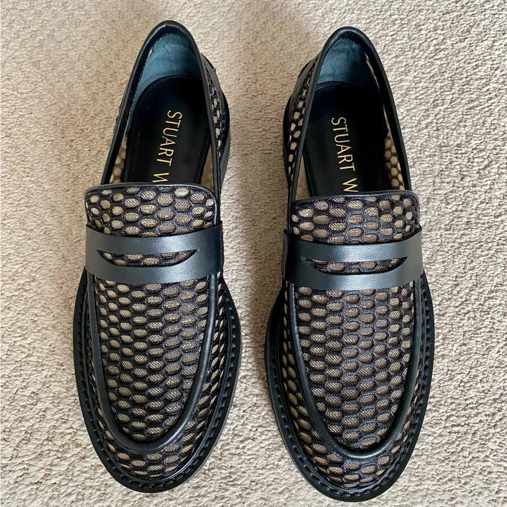 NWT Stuart Weitzman Parker Lift Loafer Size 5B BRAND NEW